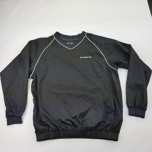 Footjoy Windbreaker Pullover Black Cobra Long 401